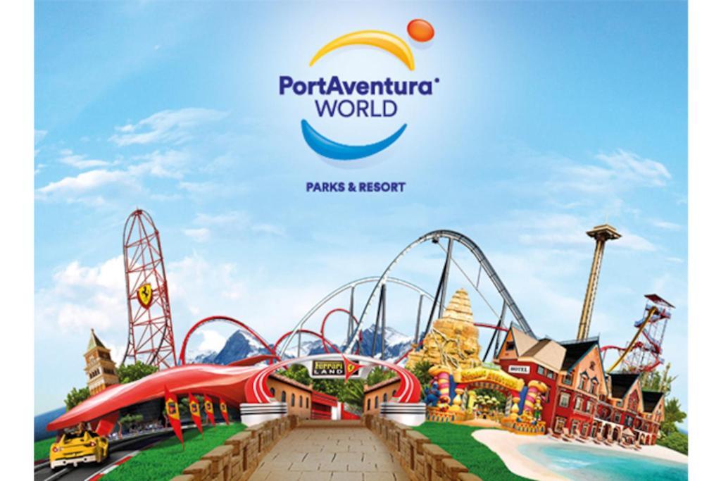 Bonito Apartamento Con Piscina Salou Esterno foto